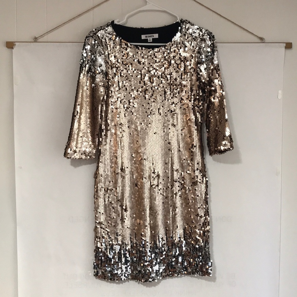 Bb Dakota sequin dress. Size S